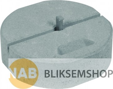 Betonsokkel t.b.v. vrij staande opvanger (17kg) 