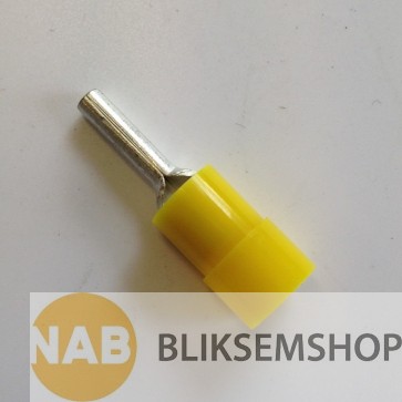 Geïsoleerde draadpen 4-6mm² L=10mm, verpakking à 50 stuks