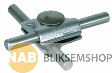 Aluminium multiklem 8-10 mm.
