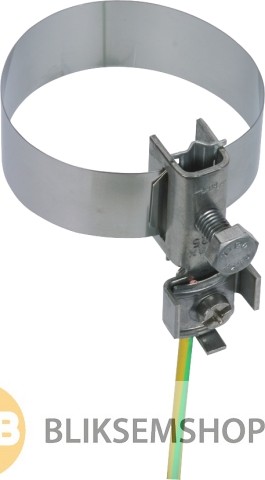 RVS bandklem 27-165mm.