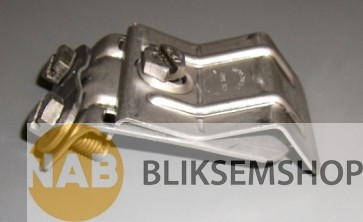 Dakgootklem met V klembeugel