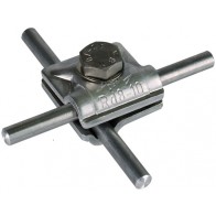 RVS multiklem 8-10 mm.