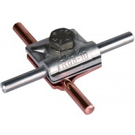 Aluminium / koperen multiklem 8-10 mm.