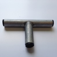 T verbinder (aluminium)