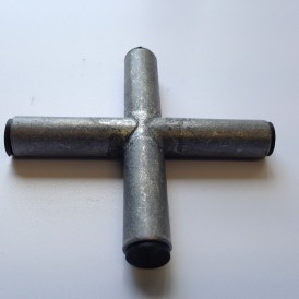 X verbinder (aluminium)