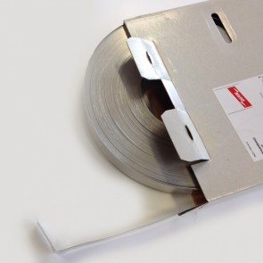 RVS band 25x0,3mm (100 mtr.)