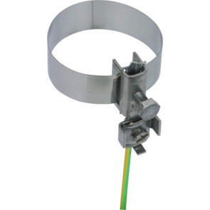 RVS bandklem 27-165mm.