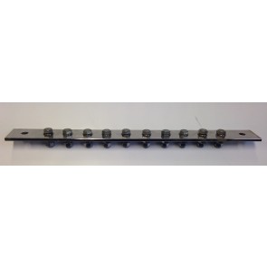 Potentiaal vereffeningsrail L=400mm incl. bouten en moeren